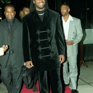 Lennox Lewis Boxing October 98 World heavyweight champion arriving for the MOBO Lennox Lewis Boxing October 98 World heavyweight champion arriving for the MOBO
