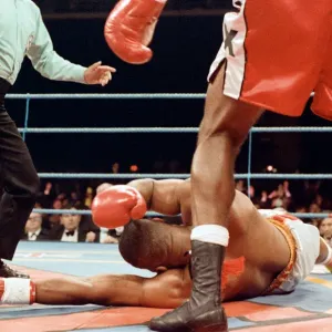 Lennox Lewis vs Donovan Ruddock Print - 31st October 1992 Lennox Lewis vs Donovan Ruddock Print - 31st October 1992