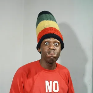 Lenny Henry. Pictured in 1984, wearing his Rastacap Lenny Henry. Pictured in 1984, wearing his Rastacap
