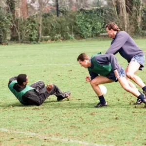 Lenny Henry training with Reading FC. 28th March 1991 Lenny Henry training with Reading FC. 28th March 1991