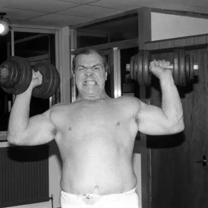 Lenny McLean Print - Official Boxing Champion in Training Lenny McLean Print - Official Boxing Champion in Training
