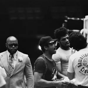 Leon Spinks in Training Camp Ahead of 1978 Rematch Print