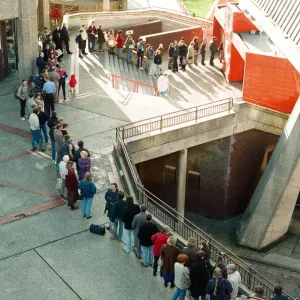 Leonard Nimoy signs copies of his new book at the Hexagon, Reading. 17th November 1995