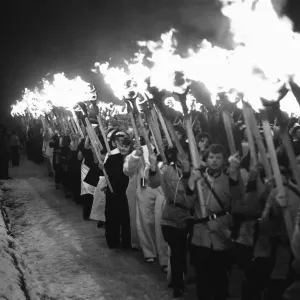 Lerwick Up Helly Aa festival is a tradition that originated in the 1880s