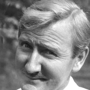 Leslie Phillips smiling during filming Doctor in Clover - October 1965 Leslie Phillips smiling during filming Doctor in Clover - October 1965