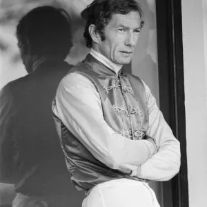 Lester Piggott at Goodwood, Tuesday 27th September 1977. Our Picture Shows Lester Piggott at Goodwood, Tuesday 27th September 1977. Our Picture Shows