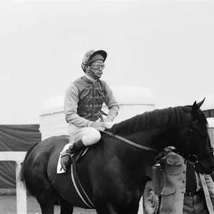 Lester Piggott at Goodwood, Tuesday 27th September 1977. Our Picture Shows Lester Piggott at Goodwood, Tuesday 27th September 1977. Our Picture Shows