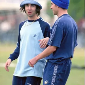 Oasis vs Blur Print - May 1996 Soccer Six Match Oasis vs Blur Print - May 1996 Soccer Six Match