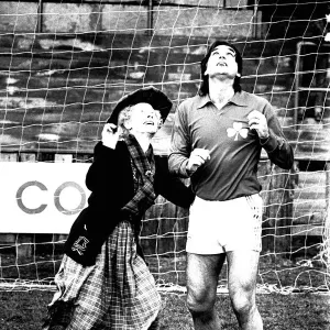 George Best on Set with Gudrun Ure, Print 00458 George Best on Set with Gudrun Ure, Print 00458