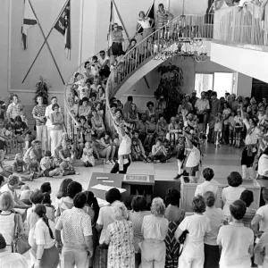 Lib - Friendship Force Sword Dancers in Stone Mountain, 1977 Print