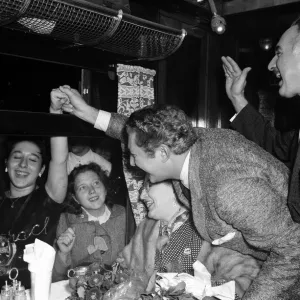 Liberace leaves Southampton cheered on by his fans. 15 year old Corinne Rodriguez of Liberace leaves Southampton cheered on by his fans. 15 year old Corinne Rodriguez of