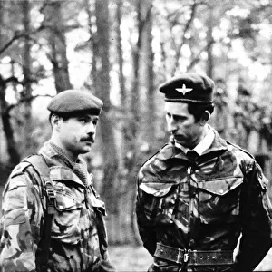 Lieutenant Colonel David Chandler with Prince Charles