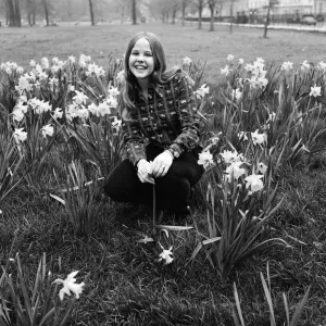 Linda Blair Print, 15-year-old child star of The Exorcist