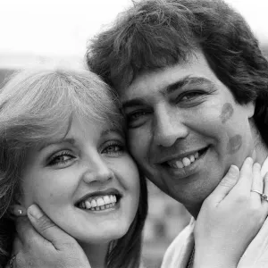Linda Nolan and her husband Brian Hudson. 21st July 1984 Linda Nolan and her husband Brian Hudson. 21st July 1984