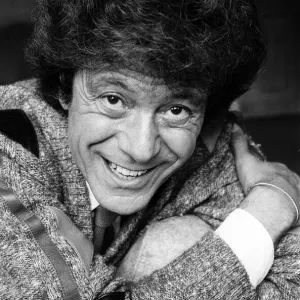 Lionel Blair pictured at home. 19th October 1983