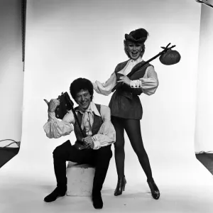 Lionel Blair and sister Joyce Blair Print, 3rd December 1981