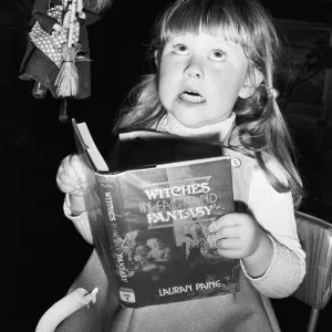 Lisa Batty in Halloween picture 30th October 1975 Lisa Batty in Halloween picture 30th October 1975