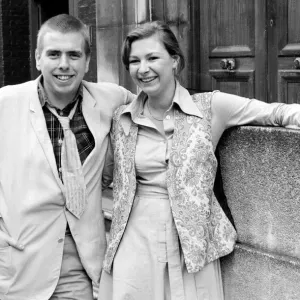 Lisa Tramontin and Tim Spall - August 1978 winners of this years Ronson Awards for Lisa Tramontin and Tim Spall - August 1978 winners of this years Ronson Awards for