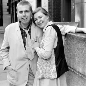 Lisa Tramontin and Timothy Spall Royal Academy of Dramatic Art Print