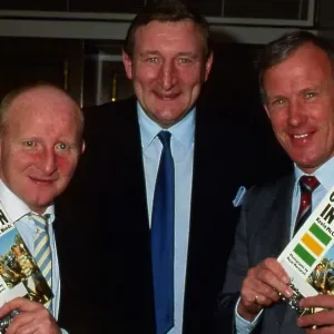 Lisbon Lions with copy of Celtic book May 1988 Lisbon Lions with copy of Celtic book May 1988