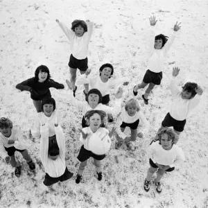 Little Downham Boys Team Print, 2nd December 1973 Little Downham Boys Team Print, 2nd December 1973