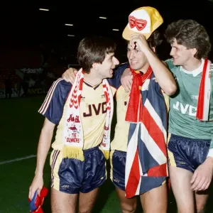 Liverpool 0 v 2 Arsenal, Division One League Title clincher Print