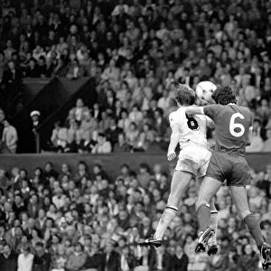 Liverpool 0 v. Aston Villa 0. Division one football September 1981 MF03-15-027