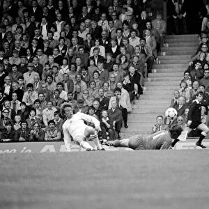 Liverpool 0 v. Aston Villa 0. Division one football September 1981 MF03-15-002