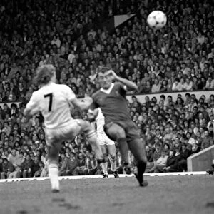 Liverpool 0 v. Aston Villa 0. Division one football September 1981 MF03-15-018