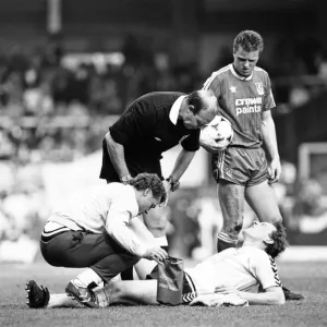 Liverpool 1-1 Southampton. League match at Anfield. Monday 2nd May 1988 Liverpool 1-1 Southampton. League match at Anfield. Monday 2nd May 1988