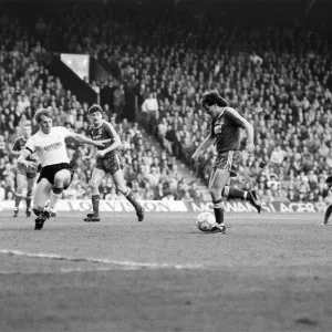 Liverpool 5-0 Nottingham Forest, league match at Anfield, Wednesday 13th April 1988 Liverpool 5-0 Nottingham Forest, league match at Anfield, Wednesday 13th April 1988