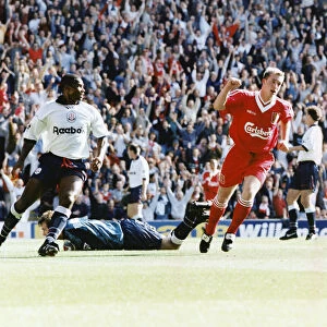 Liverpool 5 v Bolton Wanderers 2. Premier League match at Anfield, Liverpool