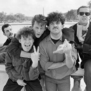 Liverpool band Frankie Goes To Hollywood, at Capitol Hill in Washington during their US