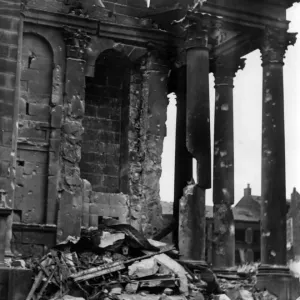 Liverpool Blitz damage. Part of the damage to St Michaels Church, Pitt Street Liverpool Blitz damage. Part of the damage to St Michaels Church, Pitt Street
