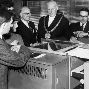 Liverpool Corporations new assistant, a three hundred thousand computer Liverpool Corporations new assistant, a three hundred thousand computer