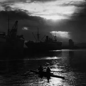 Liverpool Docks Print, 1932 Liverpool Docks Print, 1932