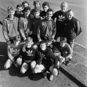 Liverpool Football Club youth squad print, 21st March 1986 Liverpool Football Club youth squad print, 21st March 1986
