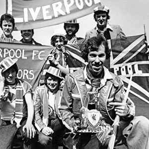 Liverpool football fans preapred for their sides first ever European Cup Final when