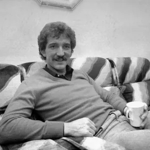 Graeme Souness at Home Print, January 1982