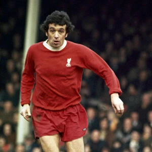 Liverpool Footballer Ian Callaghan. December 1975
