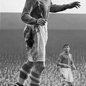 Liverpool footballer Ray Lambert in action during a league match