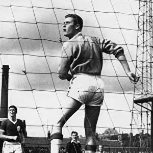 Liverpool goalkeeper Jim Furnell in action during his side