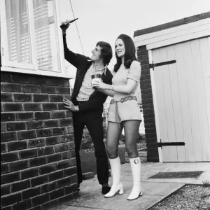Liverpool Goalkeeper Ray Clemence at Home Print Liverpool Goalkeeper Ray Clemence at Home Print