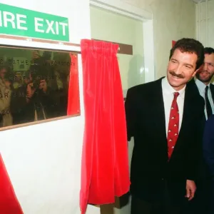 Liverpool manager Graeme Souness took time out from his busy schedule to come back to