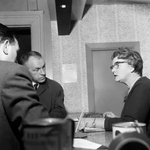 Liverpool manager Bill Shankly arriving at Windsor Hotel. 11th November 1964