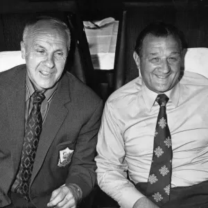 Liverpool Manager Bill Shankly and Assistant Bob Paisley Print Liverpool Manager Bill Shankly and Assistant Bob Paisley Print