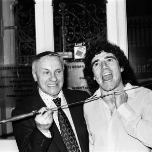 Former Liverpool manager Bill Shankly with England international footballer Kevin Keegan Former Liverpool manager Bill Shankly with England international footballer Kevin Keegan