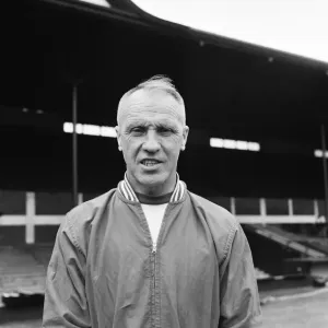Bill Shankly at Anfield Pre-Season Training Print 1967 Bill Shankly at Anfield Pre-Season Training Print 1967