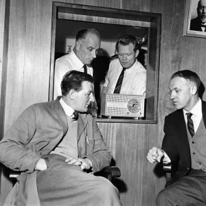 Liverpool Team at FA Cup Draw Print, 1st April 1963