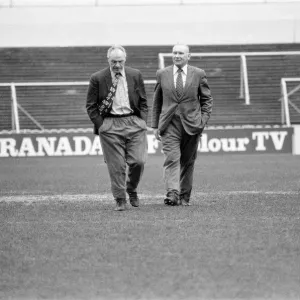 Bill Shankly and Bill Nicholson at White Hart Lane Print